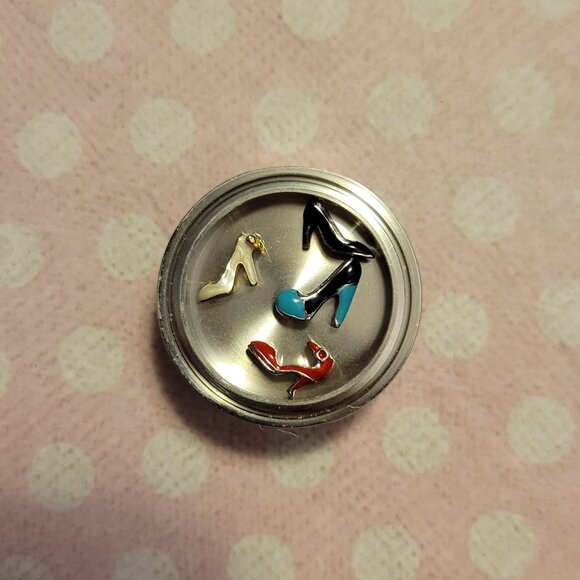 Origami owl heel charms (lot of 3) - Picture 2 of 2